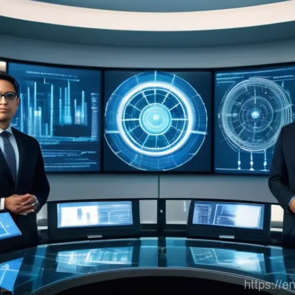 변리사와 혁신 기술 사례 - **Prompt:** A diverse group of skilled patent attorneys, wearing sharp, modern business attire, stan...